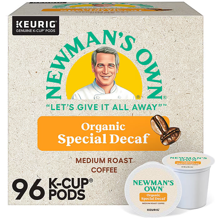 Newman’s Own Decaf K-Cups (96ct)