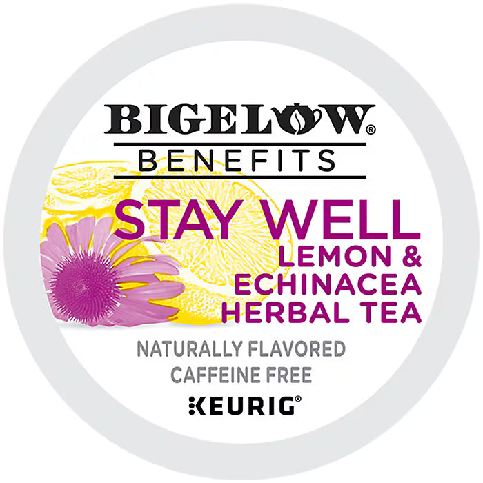 Bigelow Stay Well Lemon Echinacea Tea (88ct)