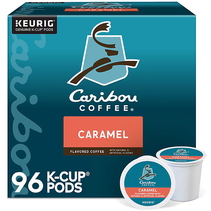 Caribou Caramel Kcups - 96ct