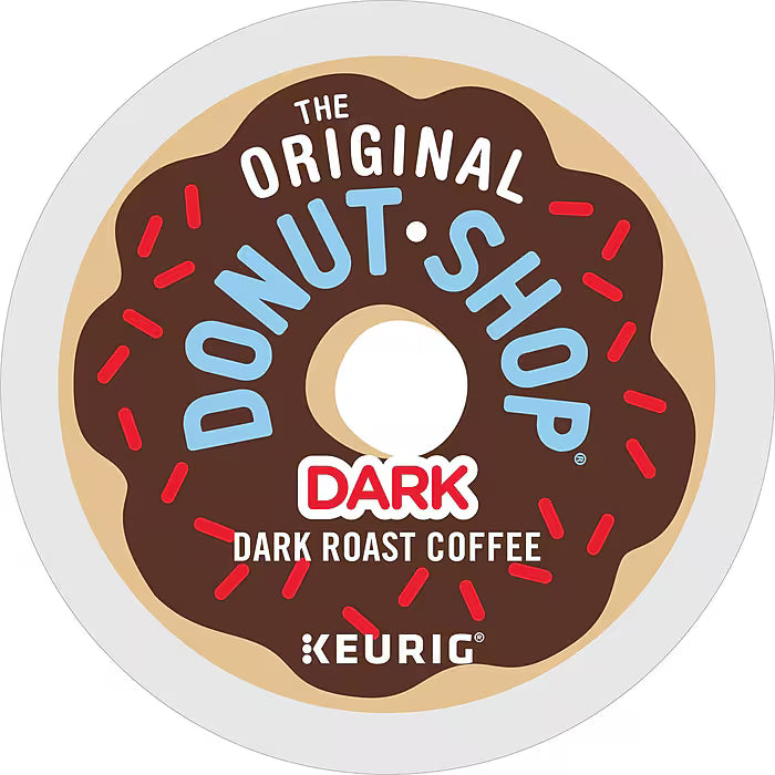 Original Donut Shop Dark Coffee Kcups - 96ct
