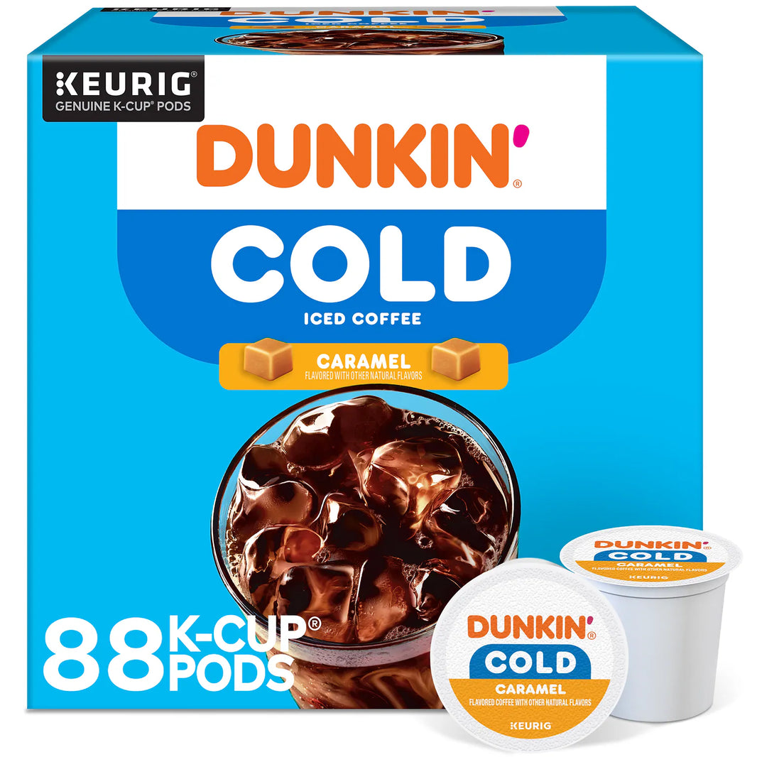 Dunkin' Caramel Iced Coffee K-Cups – 88ct