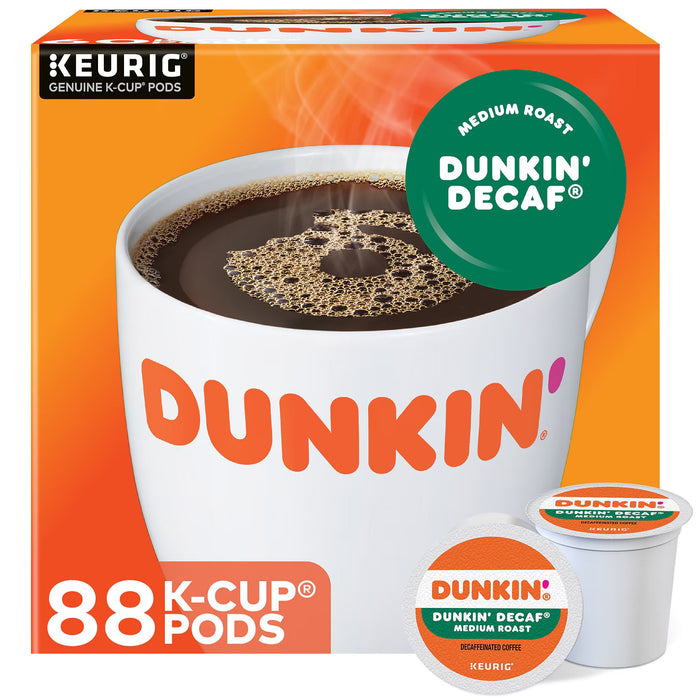 Dunkin' Decaf K-Cups – 88ct