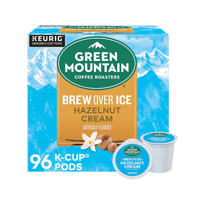 Green Mountain Hazelnut Cream Iced K-Cups (96ct)