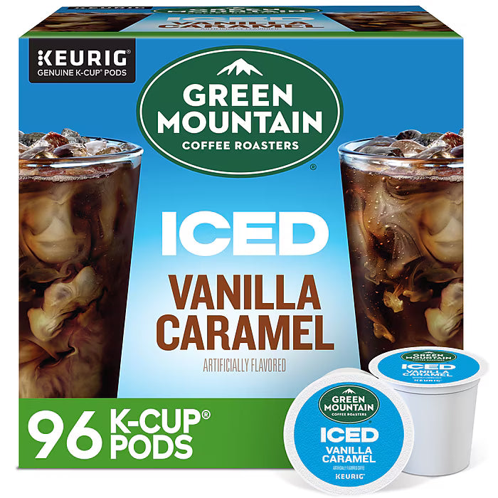Green Mountain Vanilla Caramel Iced K-Cups (96ct)