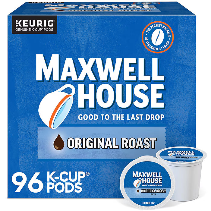 Maxwell House Original Roast Kcups - 96ct