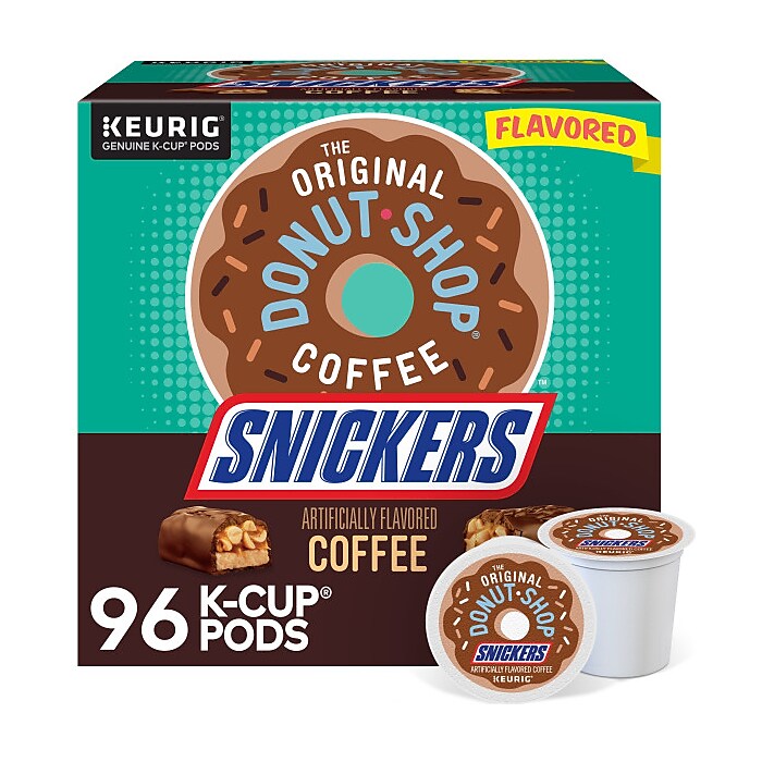 Donut Shop Snickers Coffee K-Cups (96ct)