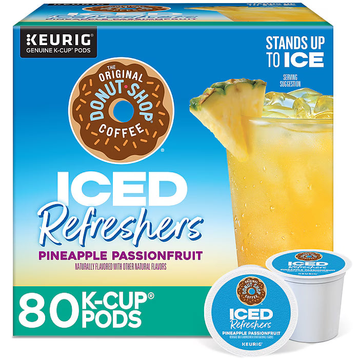 Donut Shop Pineapple Passionfruit Iced K-Cups – 80ct