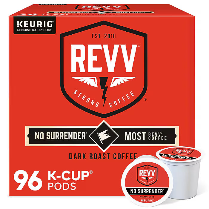 Revv No Surrender K-Cups – 96ct
