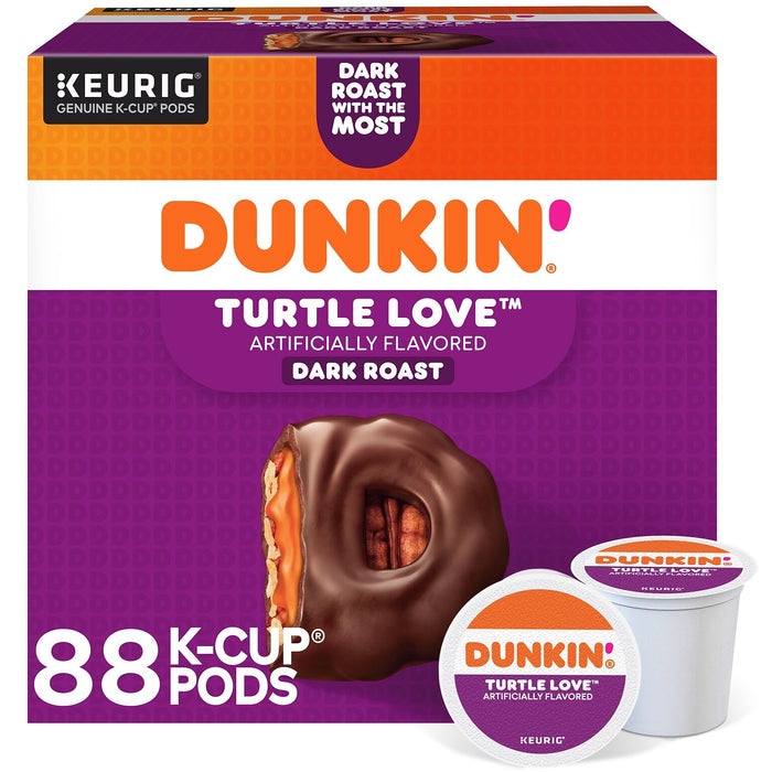 Dunkin' Turtle Love K-Cups – 88ct