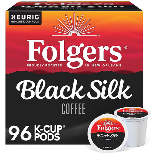 Folgers Black Silk K-Cups – 96ct