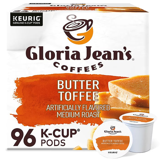 Gloria Jean's Butter Toffee K-Cups – 96ct - Chai Depot