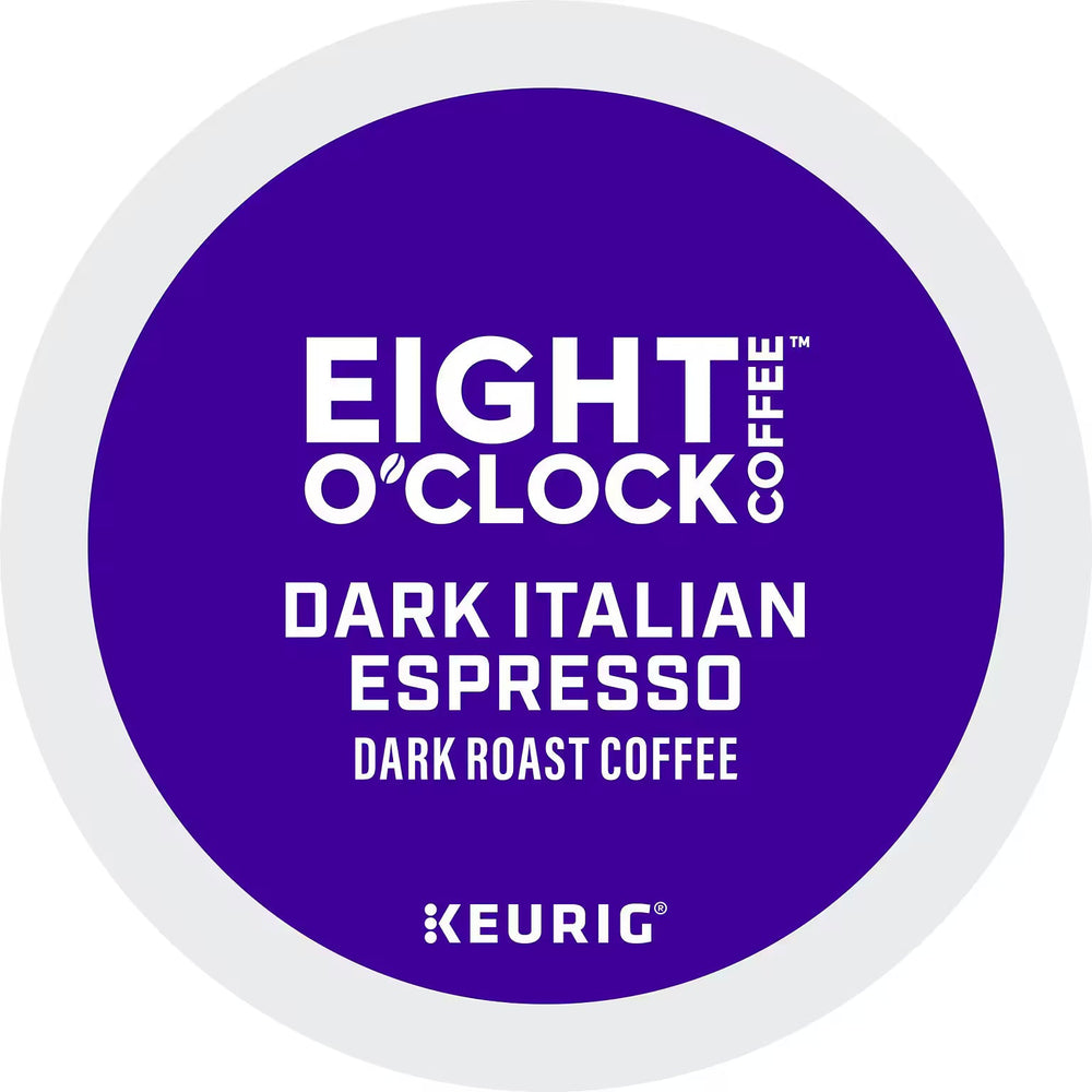 Eight O'Clock Dark Italian Espresso K-Cups – 96ct