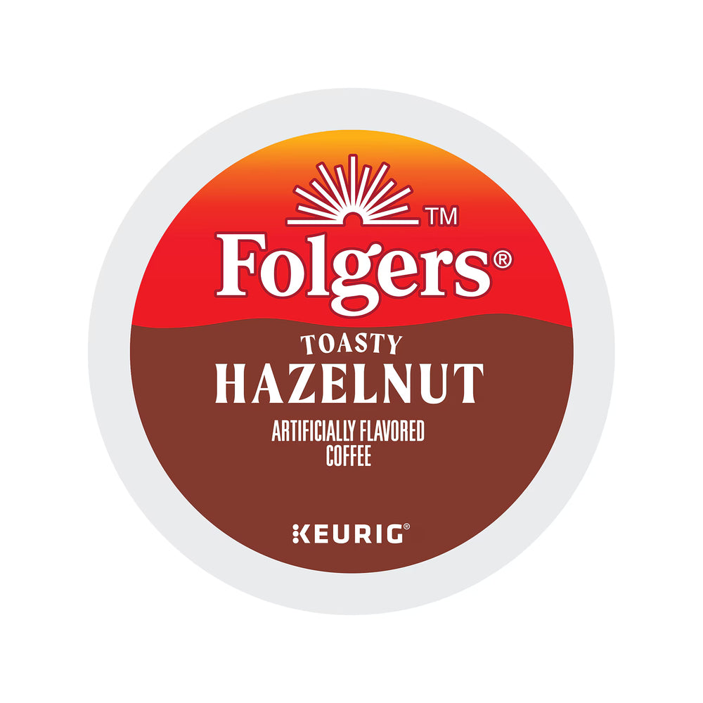Folgers Toasty Hazelnut K-Cups – 96ct