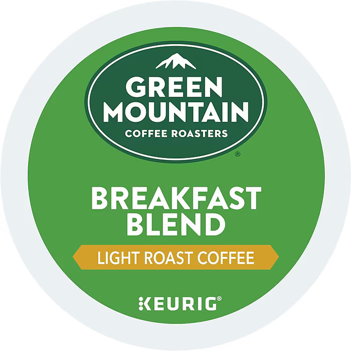 Green Mountain Breakfast Blend K-Cups – 96ct