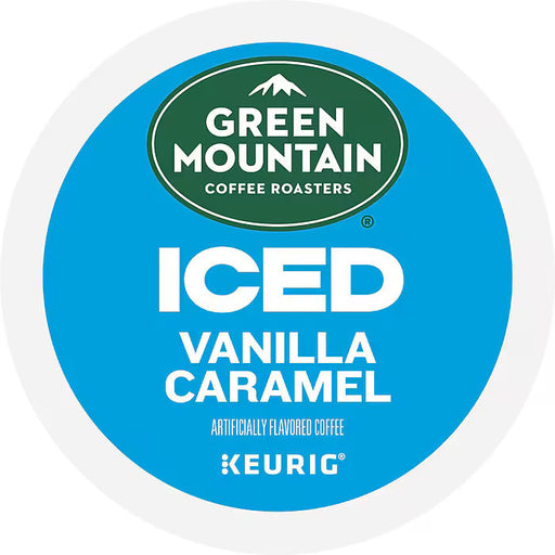 Green Mountain Vanilla Caramel Iced K-Cups (96ct) - Chai Depot