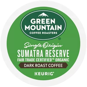 Green Mountain Sumatra Reserve K-Cups (96ct)