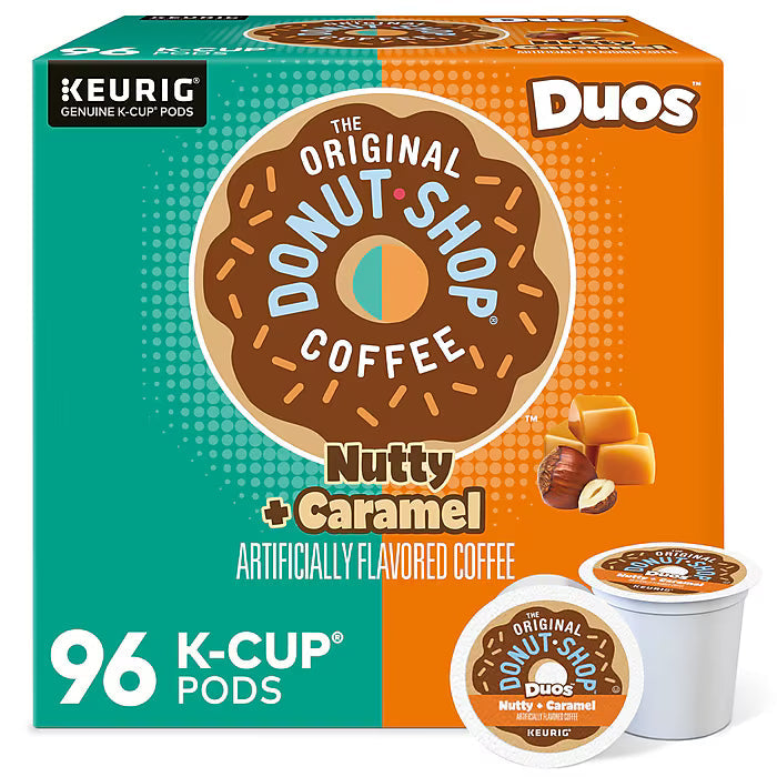Donut Shop Nutty Caramel K-Cups – 96ct
