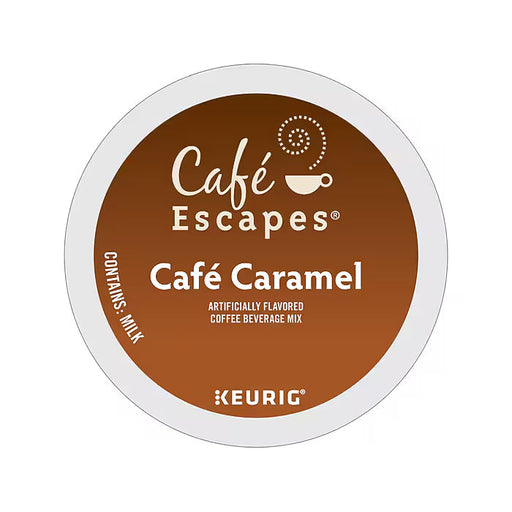 Cafe Escapes Cafe Caramel Kcups - 96ct