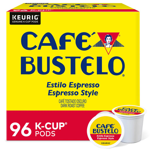Cafe Bustelo Espresso K-Cups – 96ct - Chai Depot