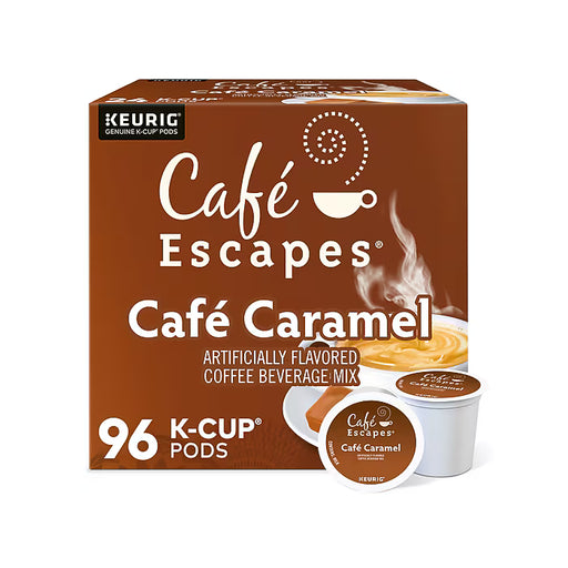 Cafe Escapes Cafe Caramel Kcups - 96ct