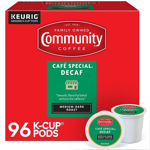 Community Cafe Special Decaf K-Cups – 96ct - Chai Depot