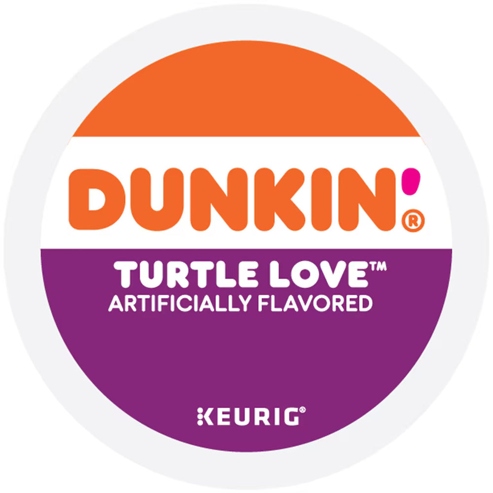 Dunkin' Turtle Love K-Cups – 88ct