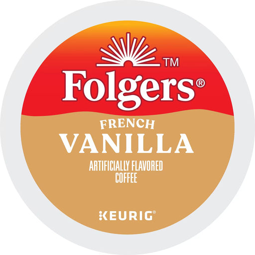 Folgers French Vanilla Kcups - 96ct - Chai Depot