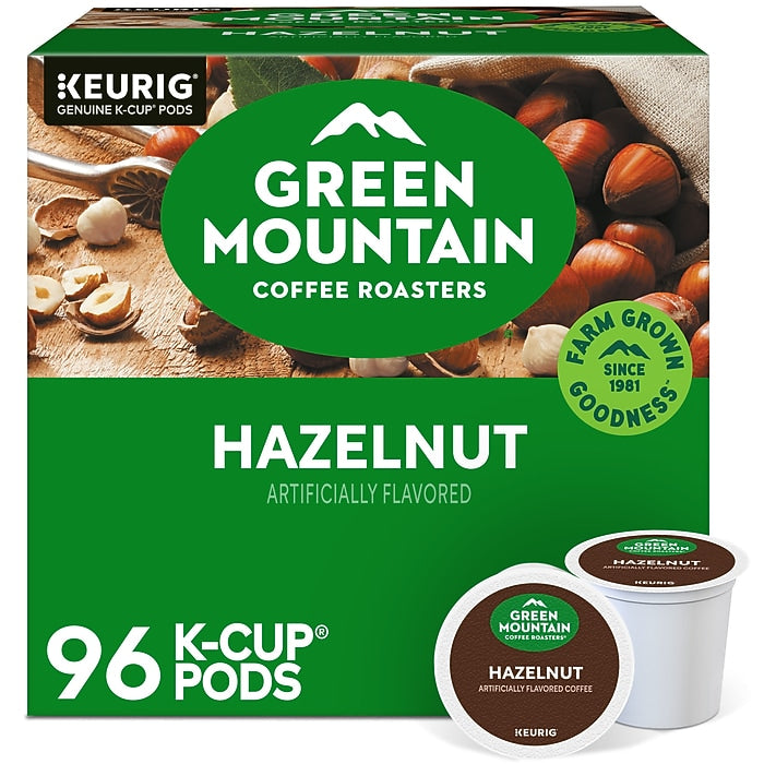 Green Mountain Hazelnut K-Cups – 96ct