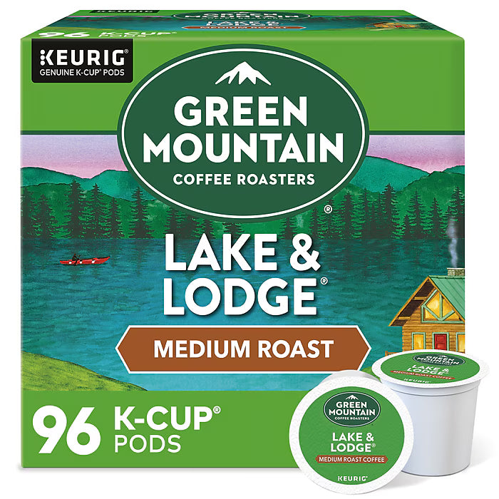 Green Mountain Lake & Lodge K-Cups – 96ct