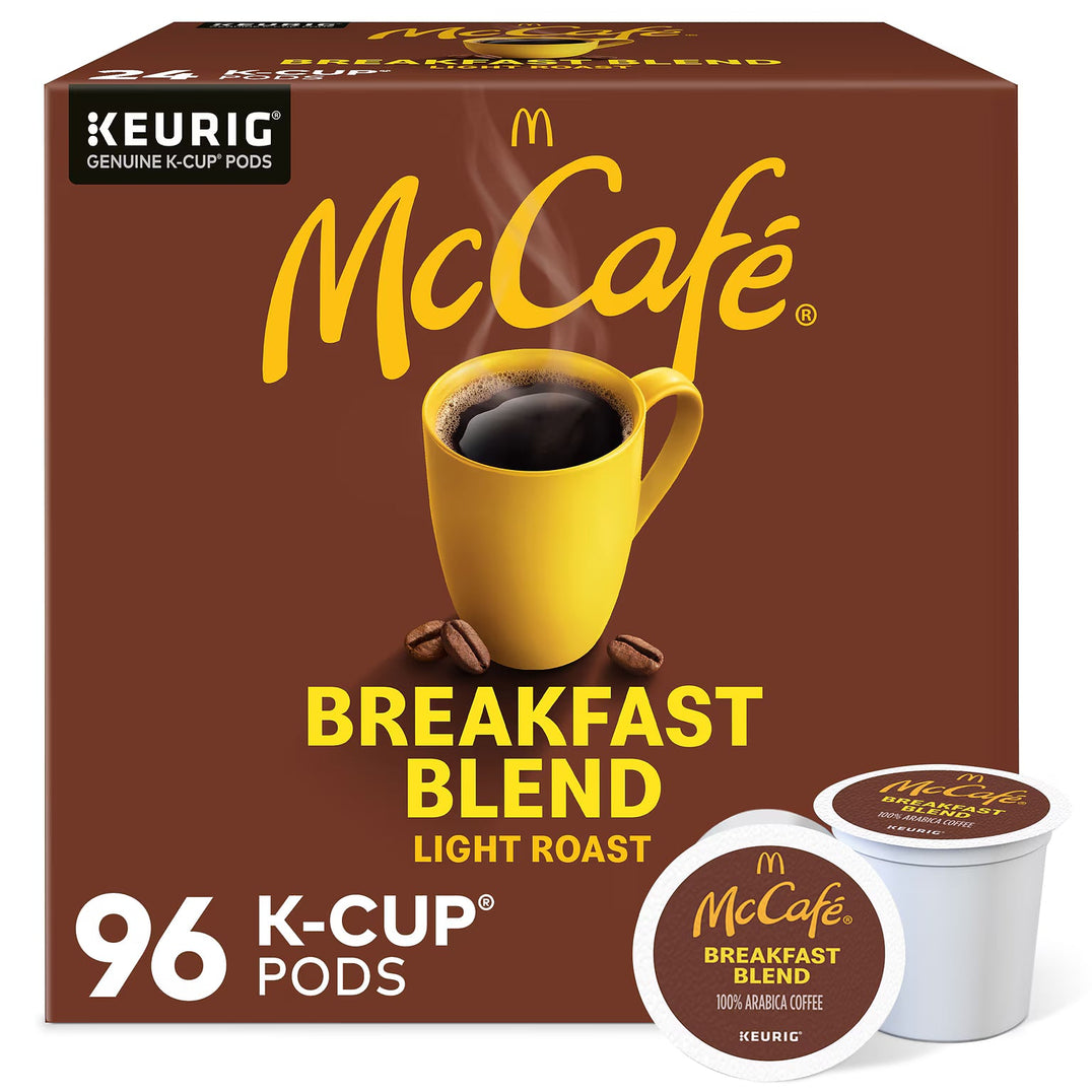 McCafe Breakfast Blend K-Cups – 96ct - Chai Depot