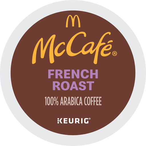 McCafe Morning Blend coffee K-Cups in a box, designed for Keurig machines, featuring a smooth, balanced flavor profile.
