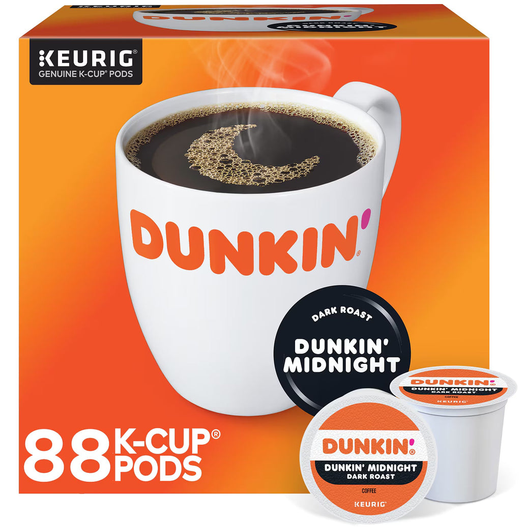 Dunkin' Midnight K-Cups – 88ct