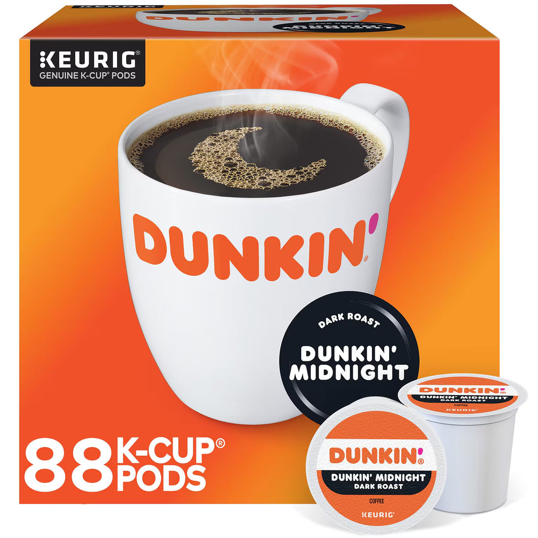 Dunkin' Midnight K-Cups – 88ct