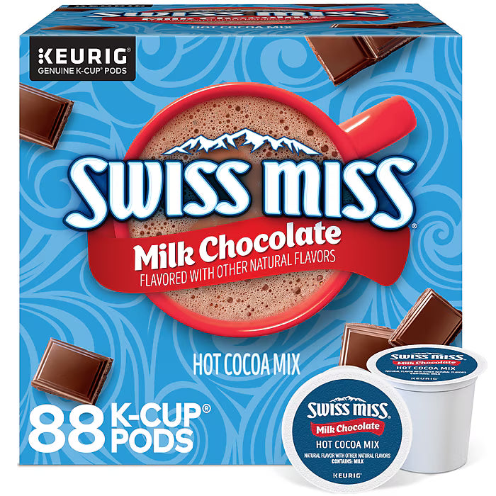 Swiss Miss Chocolate Hot Cocoa Kcups - 88ct