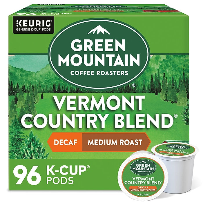 Green Mountain Vermont Country Decaf K-Cups (96ct)
