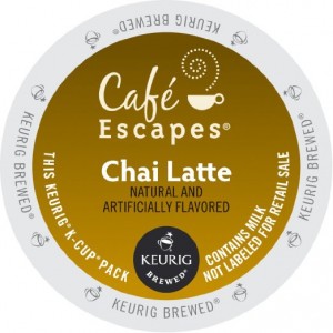 Café Escapes Chai Latte, K-cup (24 pack)
