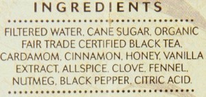 Third Street Chai, Spicy Ginger Chai, (6) 32-Ounce Plastic Bottle