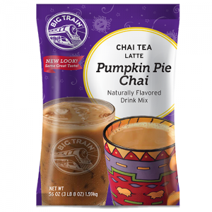 Big Train Pumpkin Pie Chai Tea Latte Mix (3.5lbs bag)
