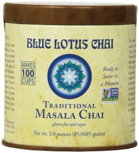 Blue Lotus Traditional Masala Chai, 3oz containter